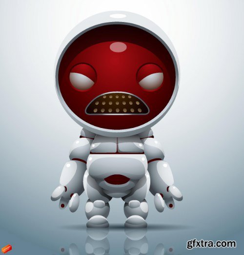 Funny Robots 25xEPS