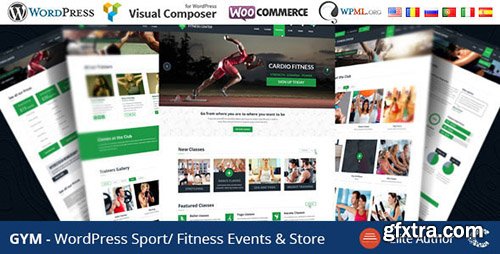 ThemeForest - GYM v1.0 - Sport Fitness Bootstrap Responsive Theme