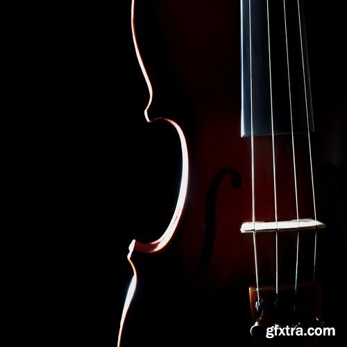 Stock Photos - Musical Instruments 3, 25xJPG