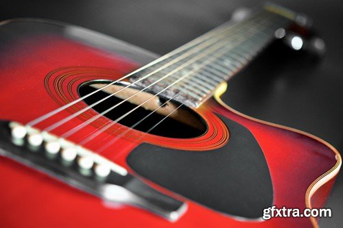 Stock Photos - Musical Instruments 3, 25xJPG