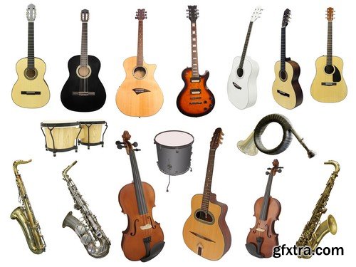 Stock Photos - Musical Instruments 3, 25xJPG