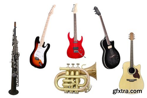 Stock Photos - Musical Instruments 3, 25xJPG