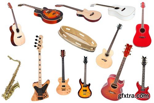 Stock Photos - Musical Instruments 3, 25xJPG