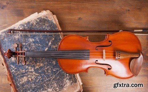 Stock Photos - Musical Instruments 3, 25xJPG