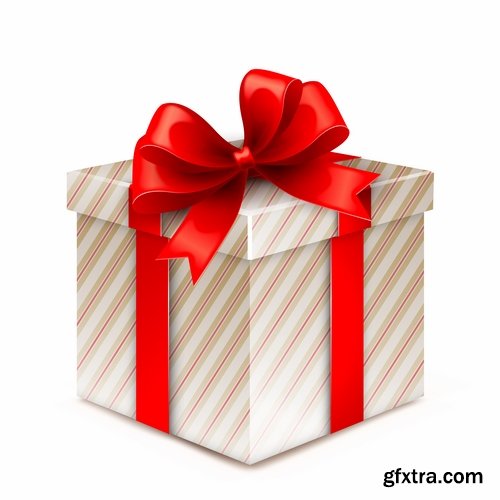 Collection of various gift boxes 25 Eps