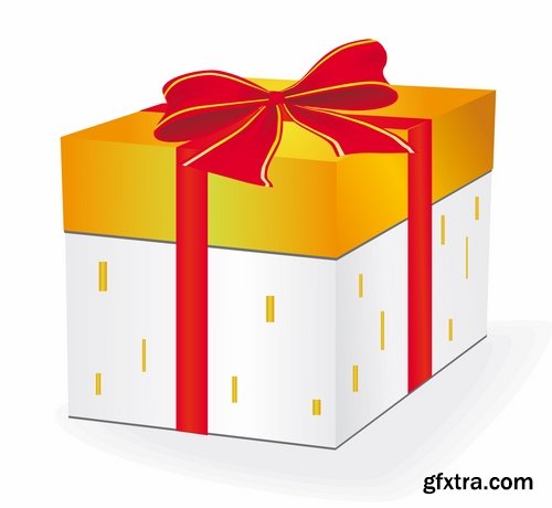 Collection of various gift boxes 25 Eps