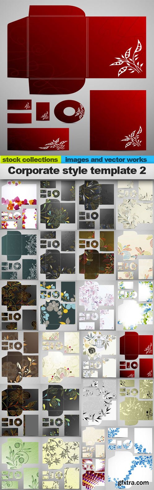 Corporate style template 2,25 x EPS