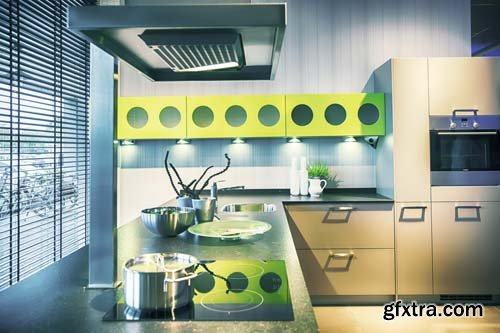 Modern Kitchens - 25x JPEGs