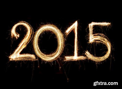 Stock Photos - 2015 New Year, 25xJPG