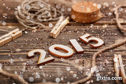 Stock Photos - 2015 New Year, 25xJPG