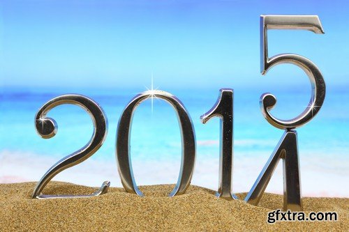 Stock Photos - 2015 New Year, 25xJPG