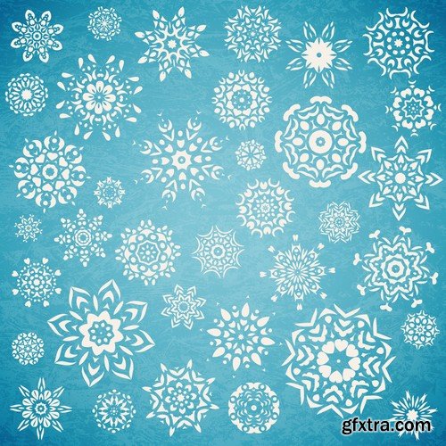 Stock Vectors - Merry Christmas Background 5, 25xEPS