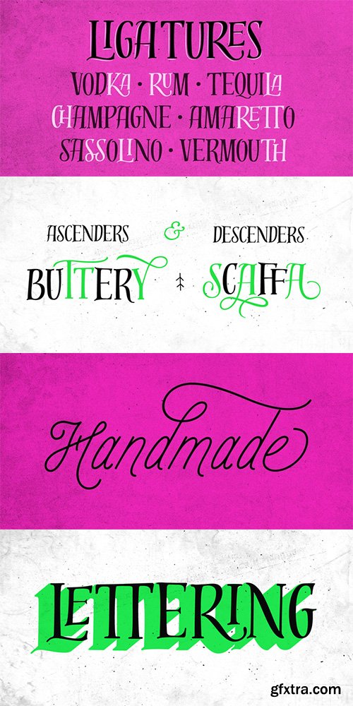 Distillery Font Family - 5 Fonts $79