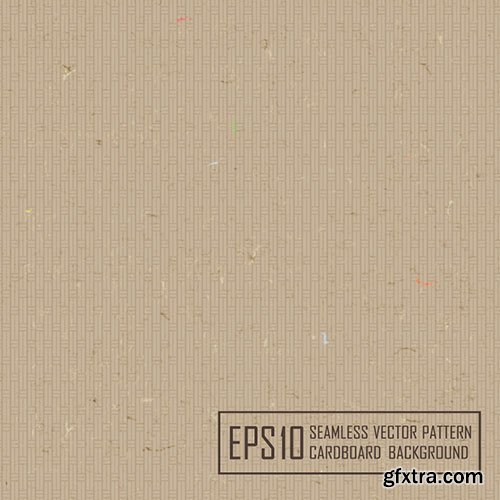 Kraft Cardboard Papers 50xEPS