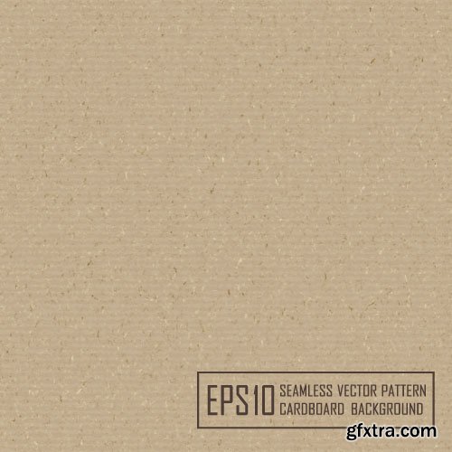 Kraft Cardboard Papers 50xEPS