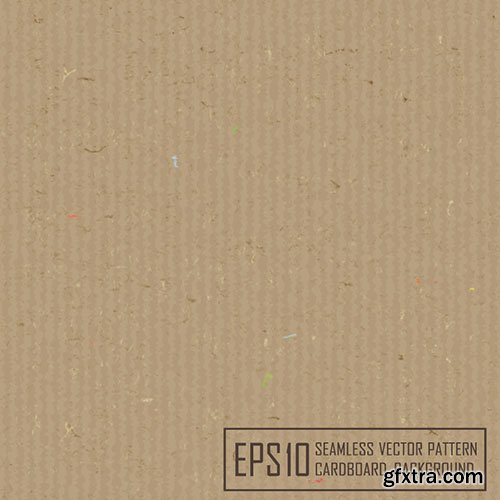 Kraft Cardboard Papers 50xEPS