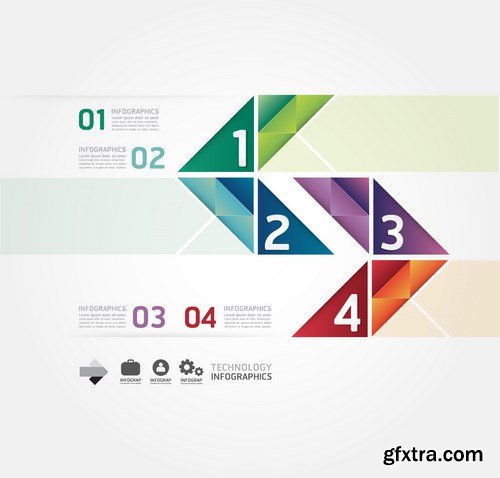 SS Modern Infographics Vector Collection, 25xEPS