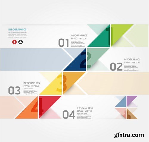 SS Modern Infographics Vector Collection, 25xEPS