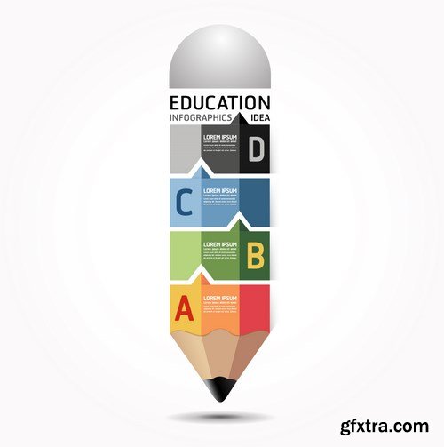 SS Modern Infographics Vector Collection, 25xEPS