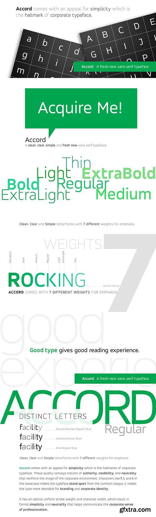 Accord Font Family 14 Fonts $546