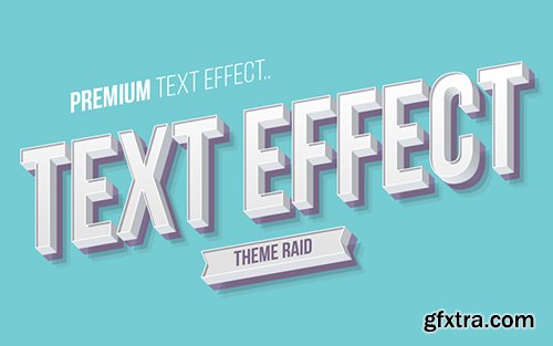 PSD Text Style Effect - Isometric