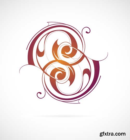 Decorative Vector Swirls - 25x EPS