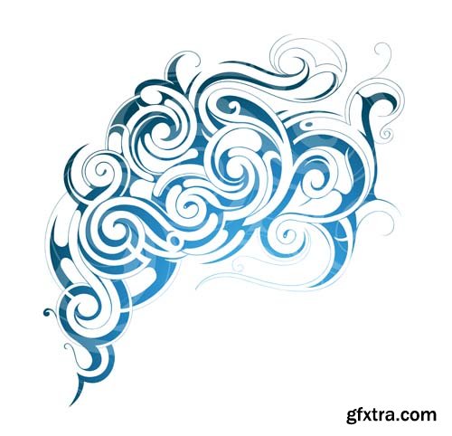 Decorative Vector Swirls - 25x EPS