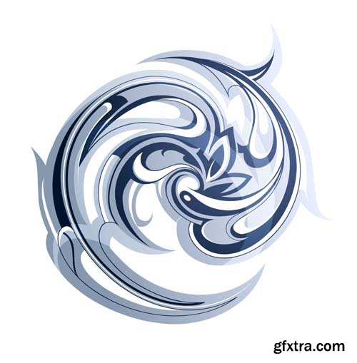 Decorative Vector Swirls - 25x EPS