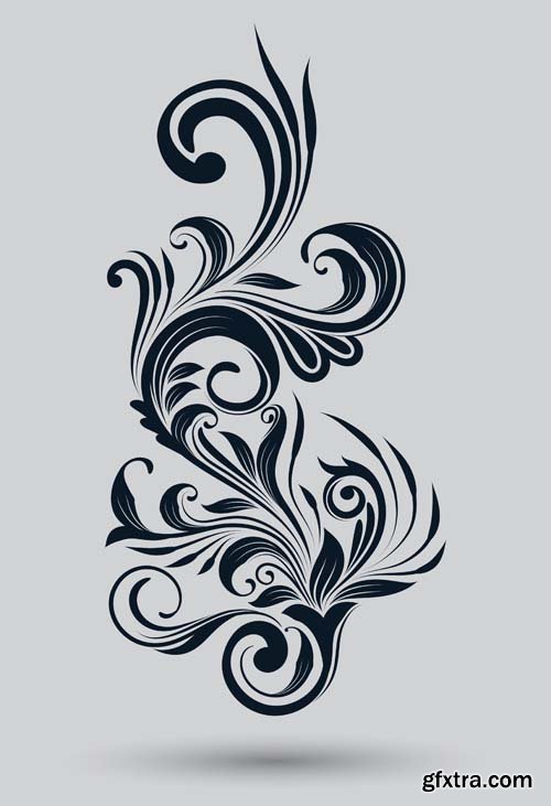 Decorative Vector Swirls - 25x EPS