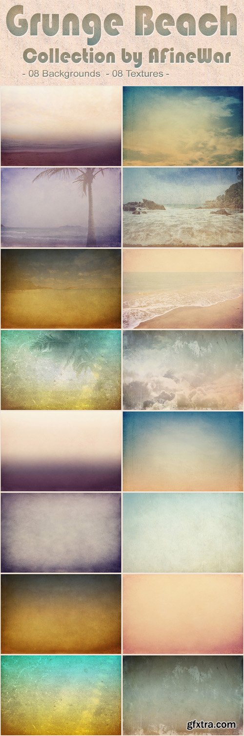 Grunge Beach - Backgrounds & Textures