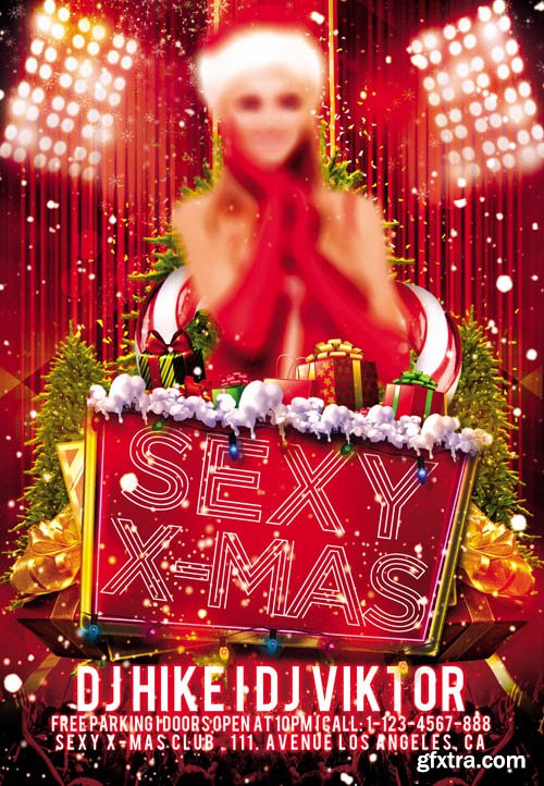 Sexy Christmas Party - Flyer Template