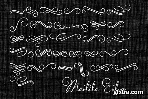 Martita Extra Font Symbols