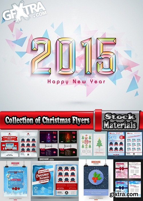 Collection of Christmas Flyers 25 Eps