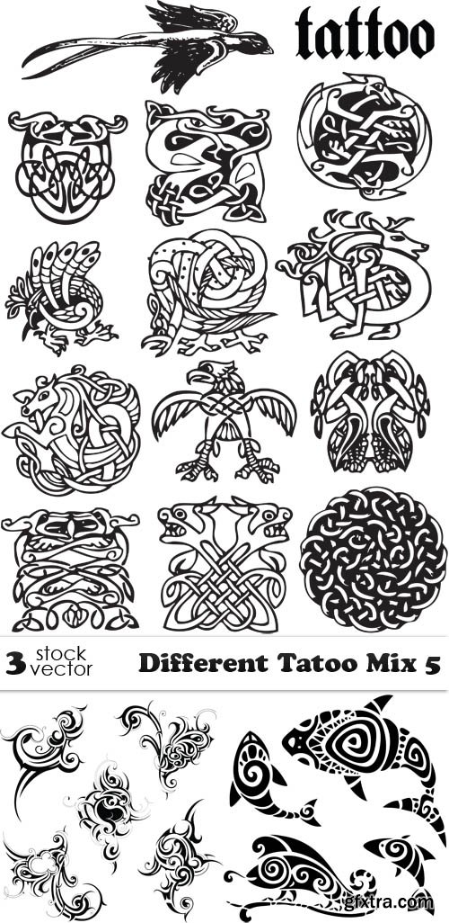 Vectors - Different Tatoo Mix 5