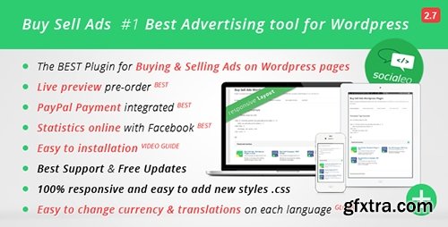 CodeCanyon - Buy Sell Ads v1.7.1 - Wordpress Advertising Manager