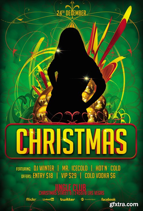 Christmas Bash Flyer Template