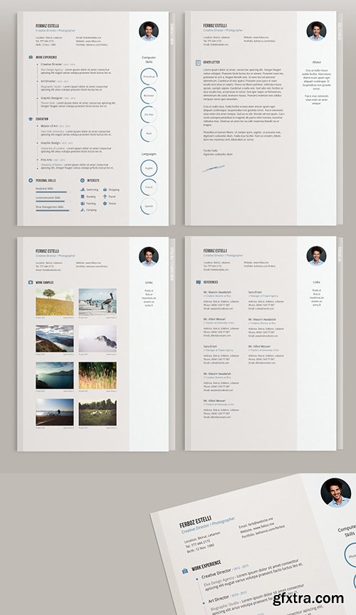 AI Vector Minimal Cv Template 2014