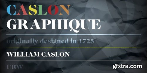 Caslon Graphique Font Family $29