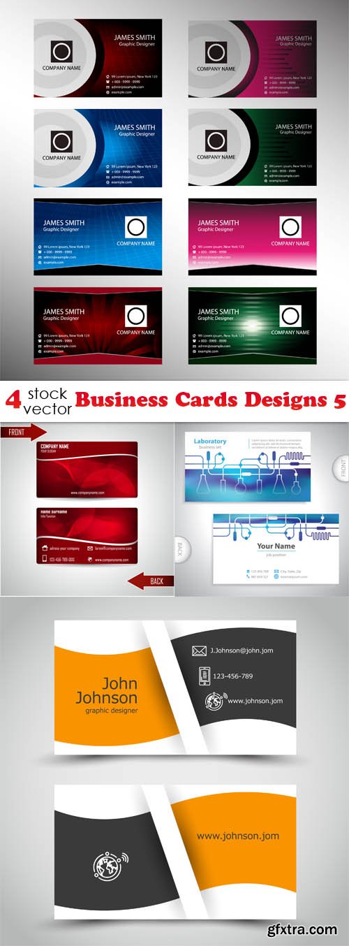 Vectors - Business Cards Designs 5