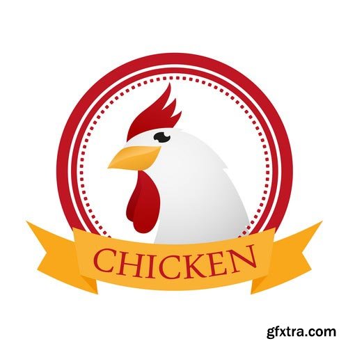 Chicken New Logos 25xEPS