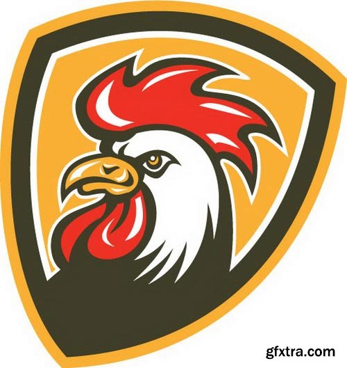 Chicken New Logos 25xEPS