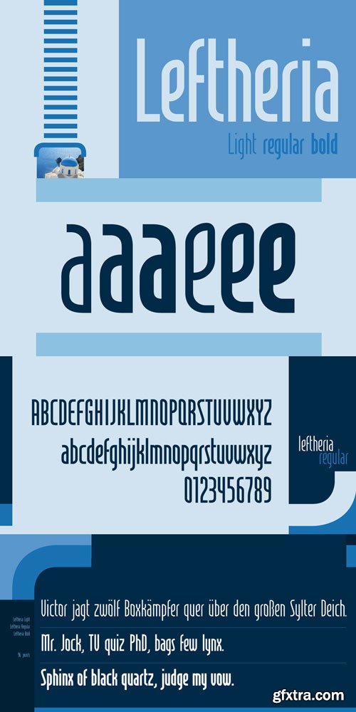 Leftheria Font Family $35