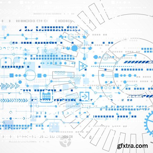 SS Abstract Background With Technological Elements, 25xEPS