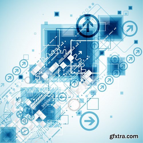 SS Abstract Background With Technological Elements, 25xEPS