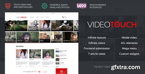 ThemeForest - VideoTouch v1.2 - Video WordPress Theme