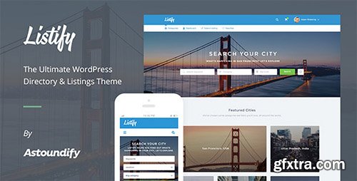 ThemeForest - Listify v1.0.0.4 - WordPress Directory Theme