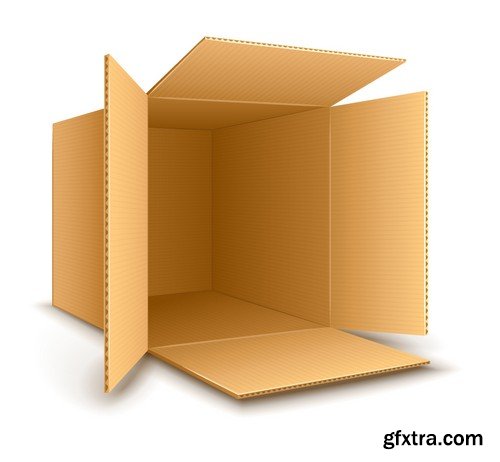 Stock Vectors - Box, 25xEPS