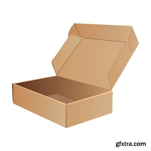 Stock Vectors - Box, 25xEPS