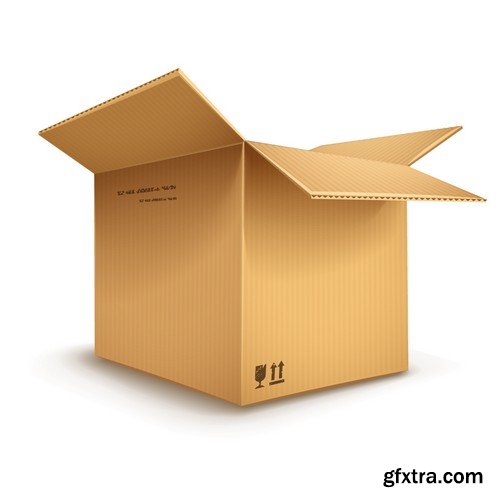 Stock Vectors - Box, 25xEPS