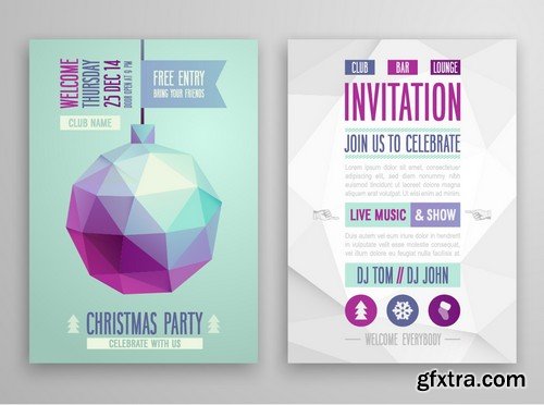 Stock Vectors - 2015 New Year Party, 25xEPS